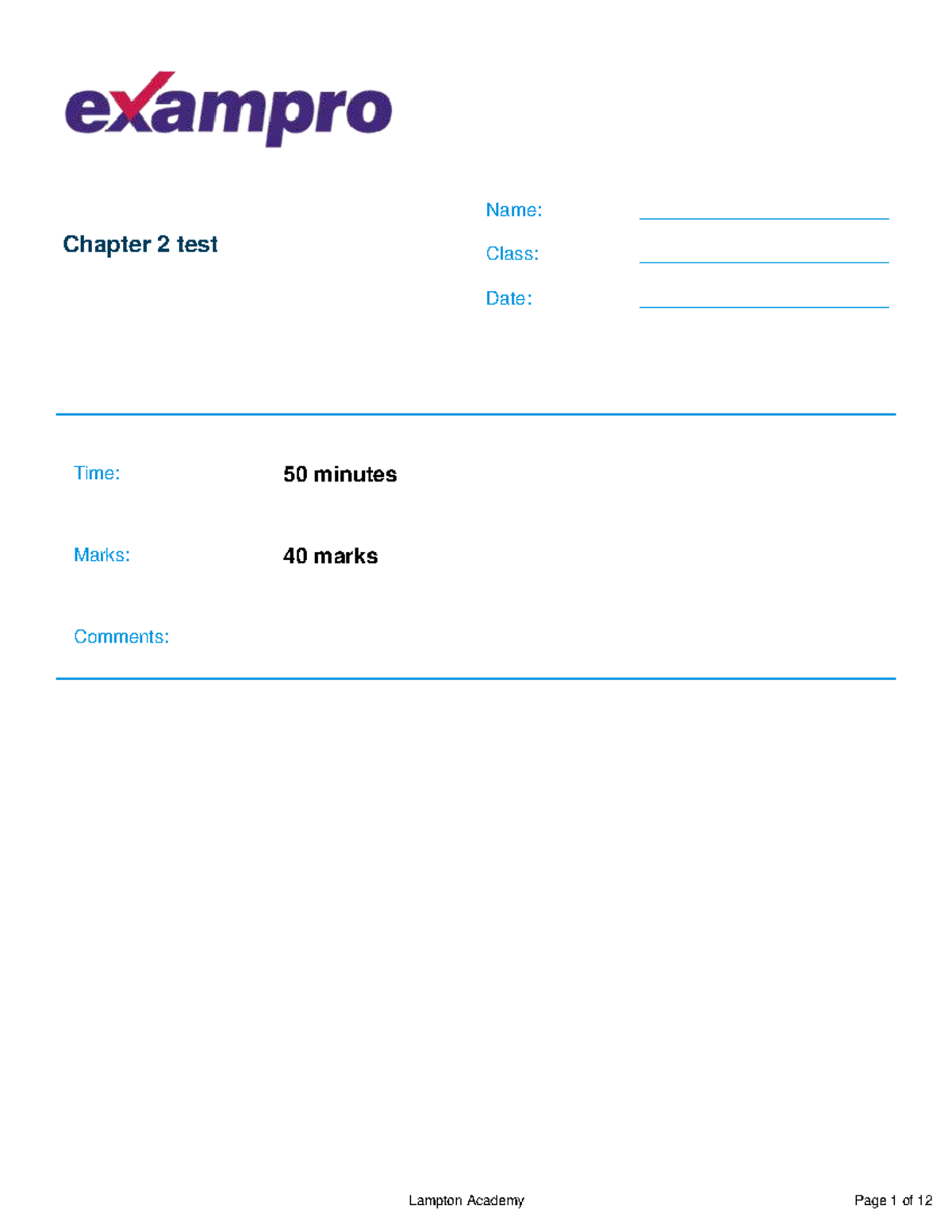 Chapter 2 Test - DNA Structure and Function Analysis - Studocu