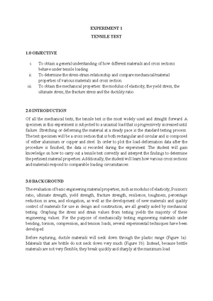 Experiment 4-THE Effects OF HEAT Treatment ON THE Microstructure OF ...
