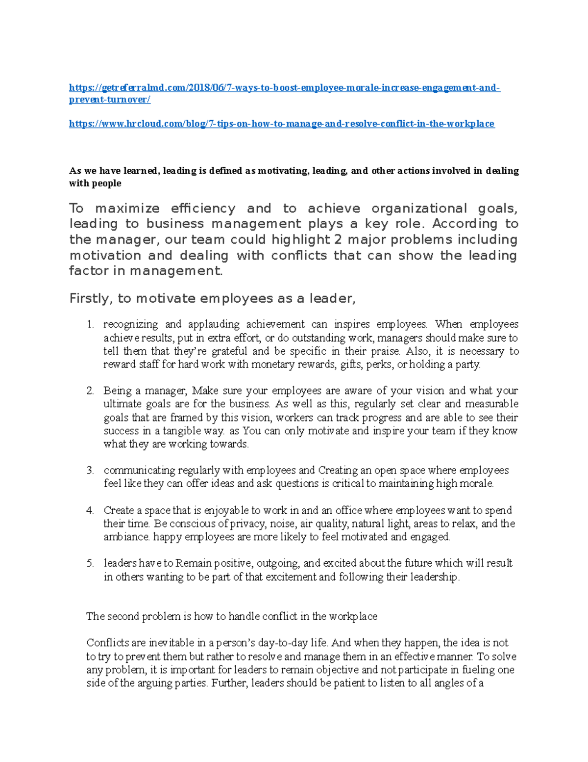 Interview presentation script - - Studocu