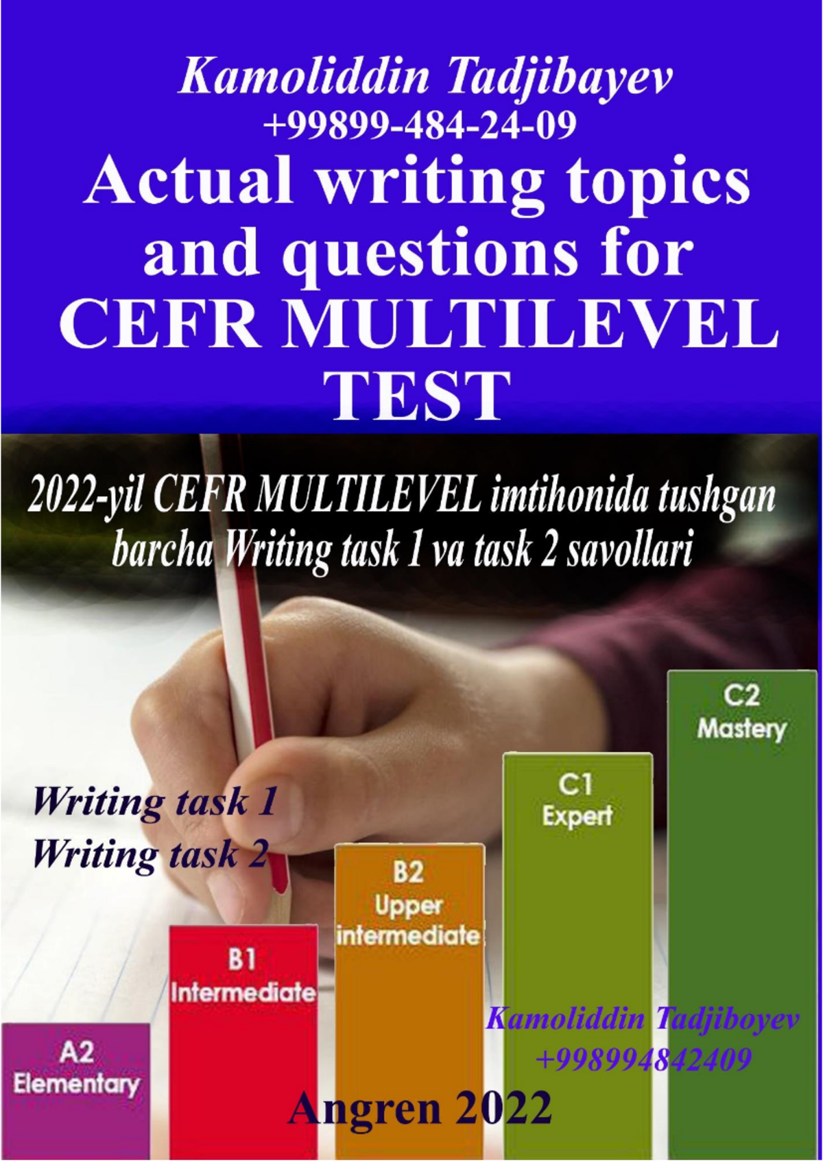CEFR Multilevel Test Writing Topics & Questions: A Guide by Kamoliddin ...