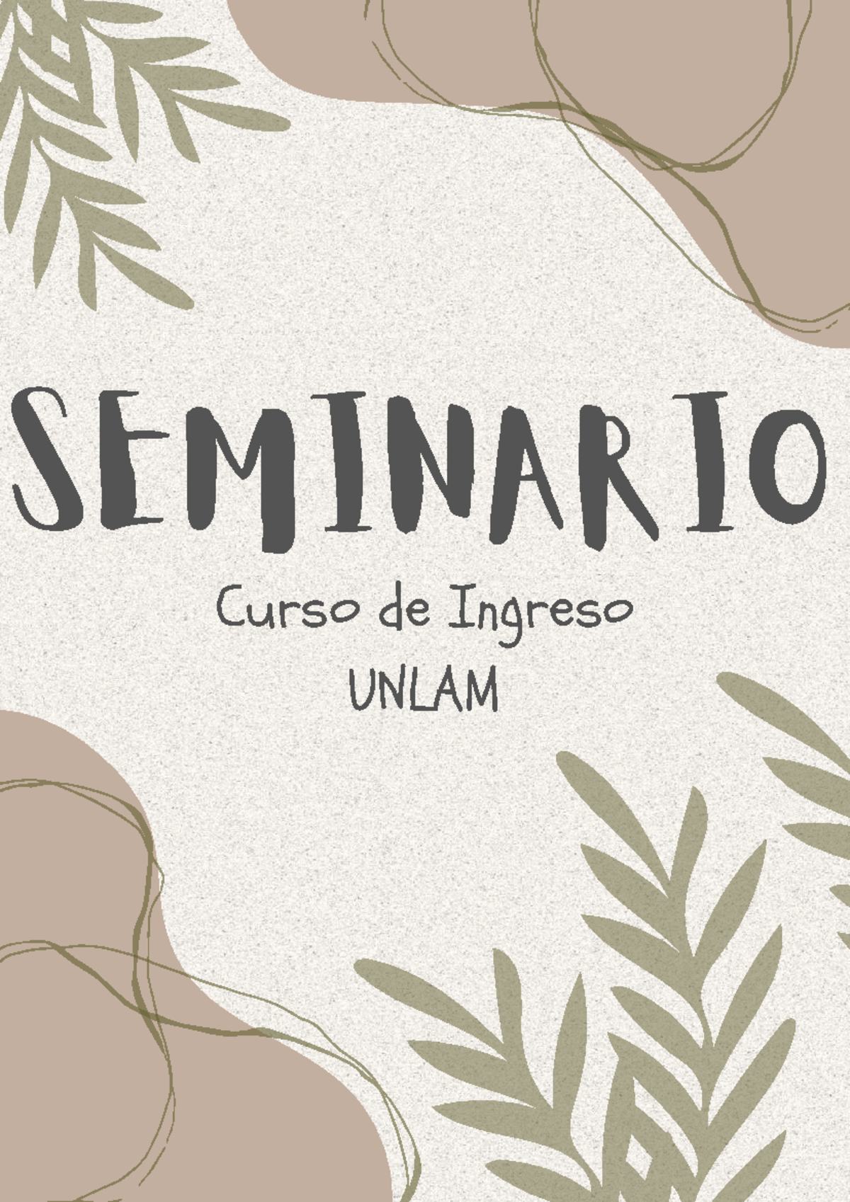 Resumen del Seminario de Ingreso UNLAM 2024: Coherencia y Cohesión Textual - Document Preview