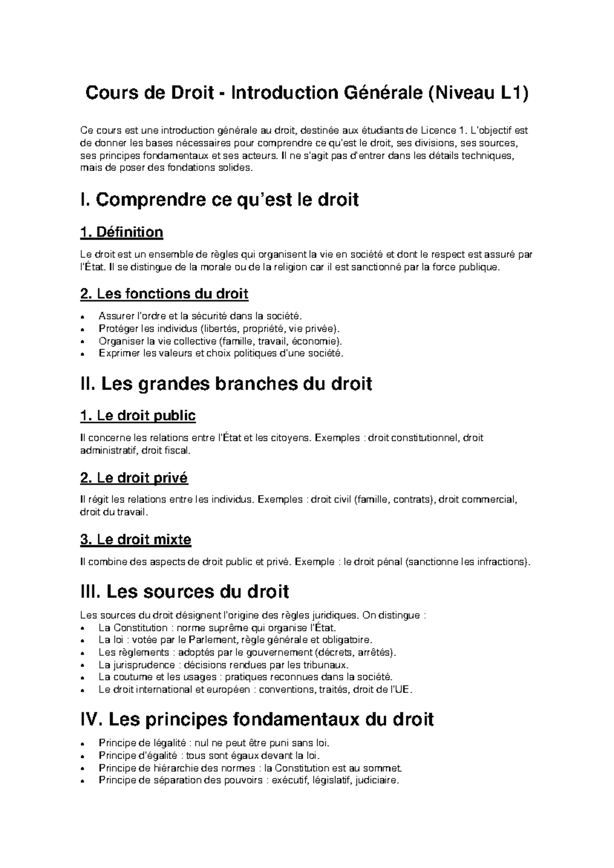 cours-de-droit-introduction-g-n-rale-l1-studocu