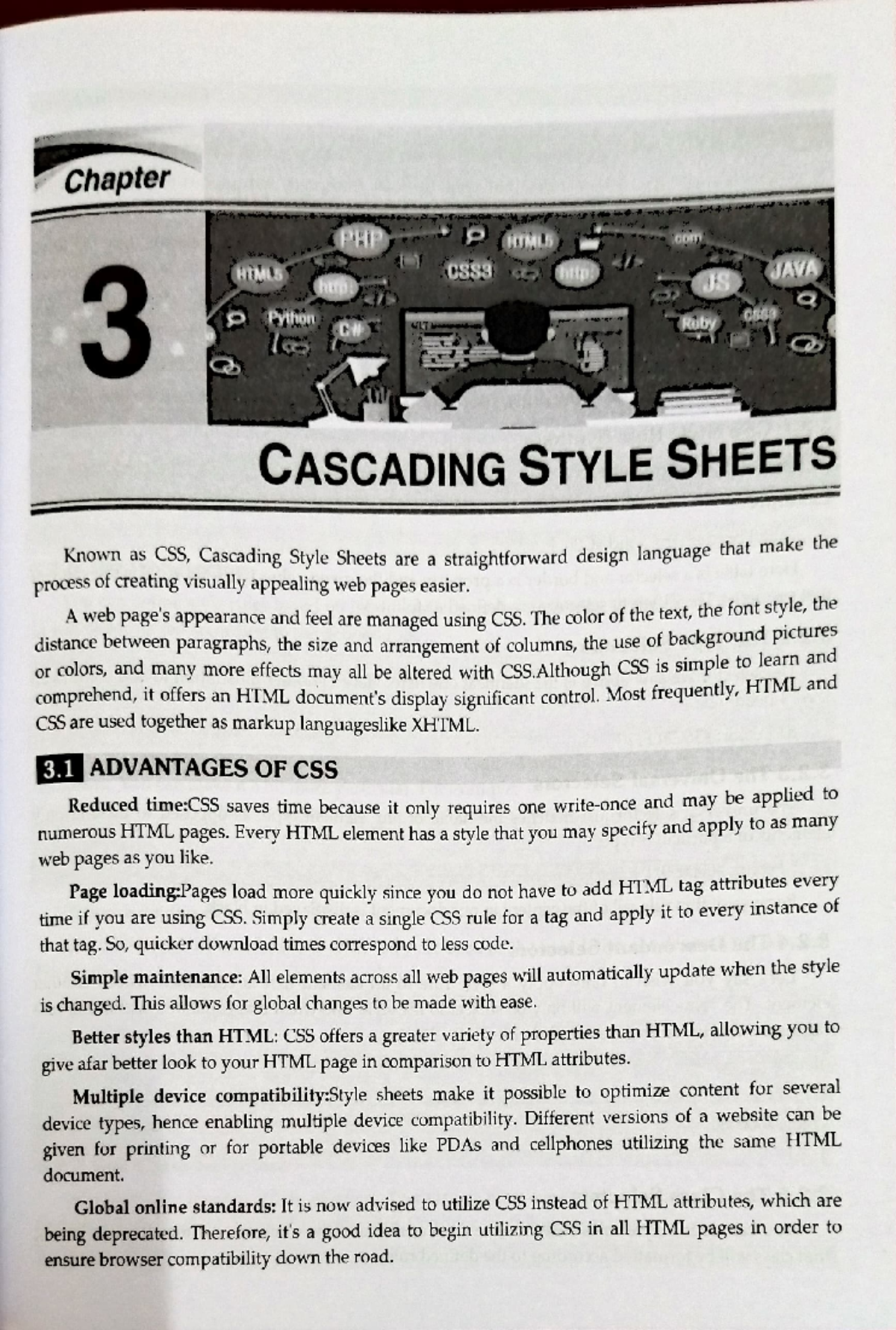 3. CSS(Book2) - Css notes - Chapter HTML5 CSS3 3 a CLI CASCADING STYLE ...