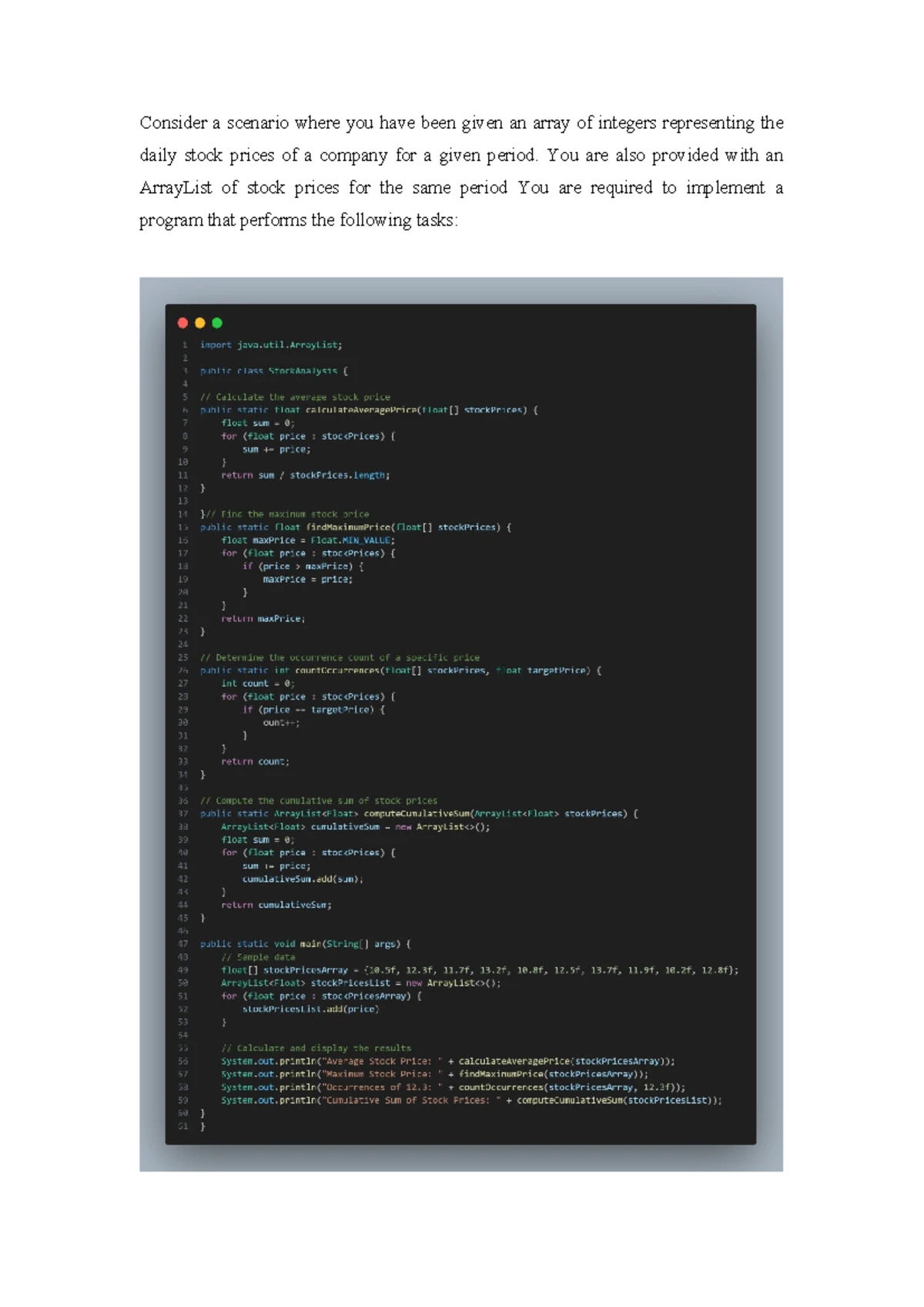 CS 1102-01 Unit 1 Java Programming Assignment: Quiz Game Implementation ...