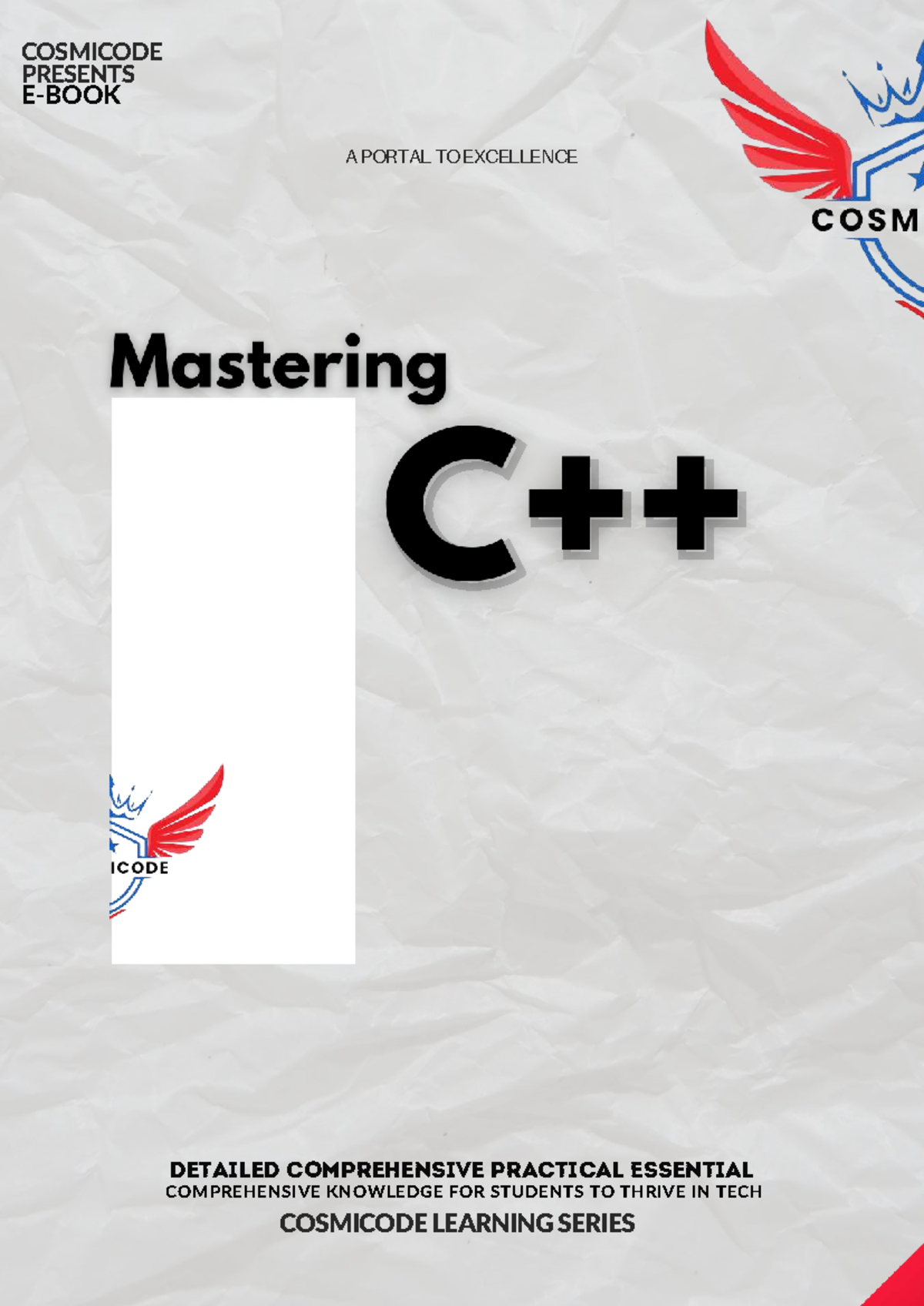 Mastering C++ E-Book: A Guide by CosmiCode for Aspiring Developers ...
