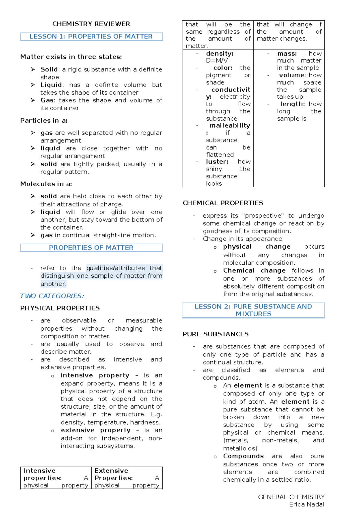 Grade 9 Science Reviewer: Human Breathing & Circulatory Systems - Studocu