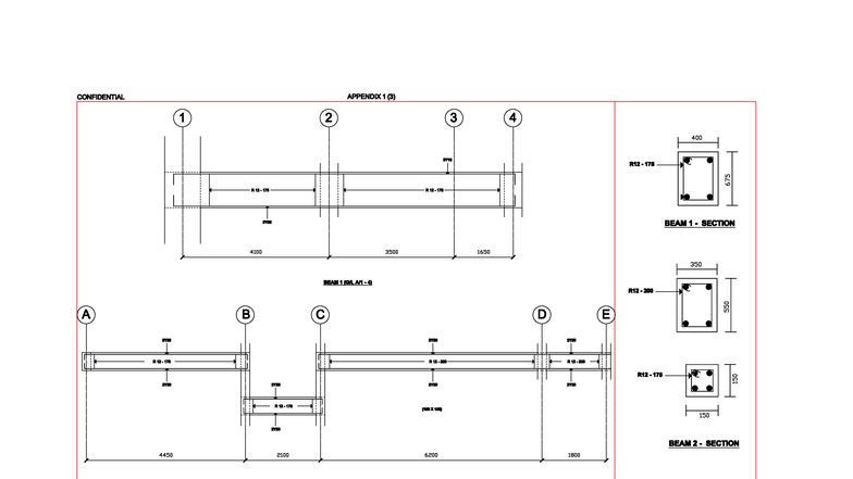 Appendix 3 - Beam Project Drawings (Course Code: 2Y20) - Studocu