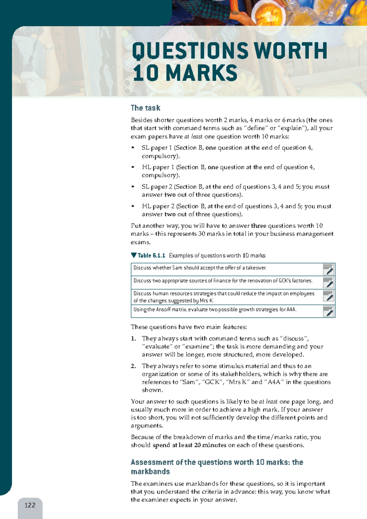 IB Business Management: Strategies for Answering 10 Mark Questions ...