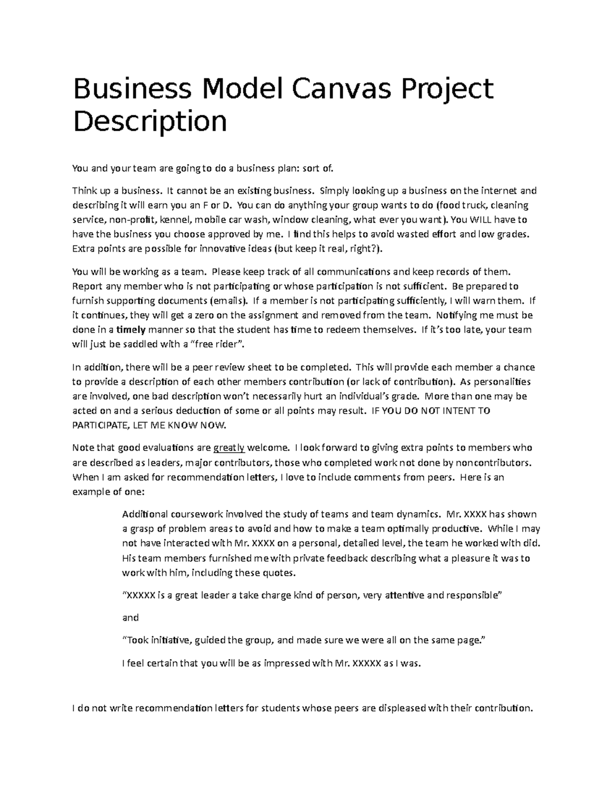 BMC Project: Business Model Canvas for Innovative Startup Ideas - Studocu