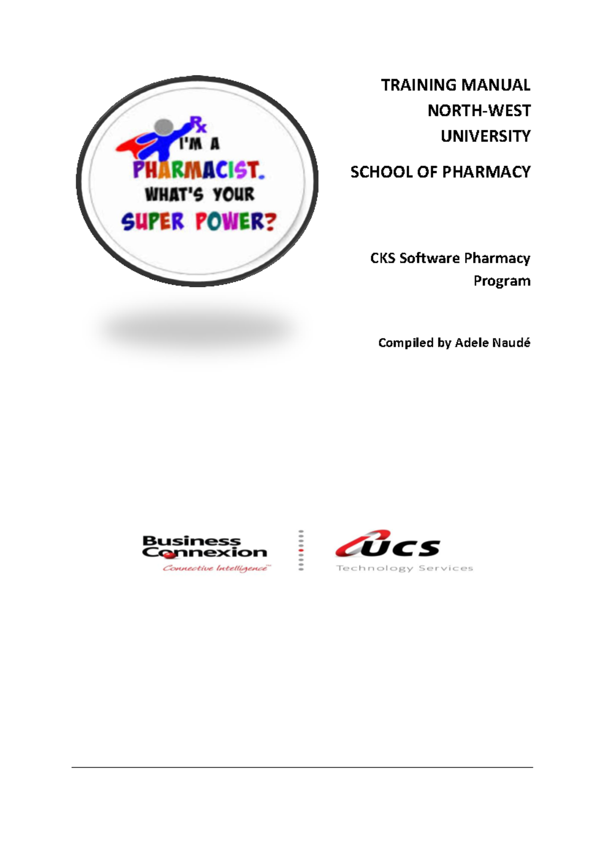 Training Manual for CKS Software - Pharmacy Program - Studocu