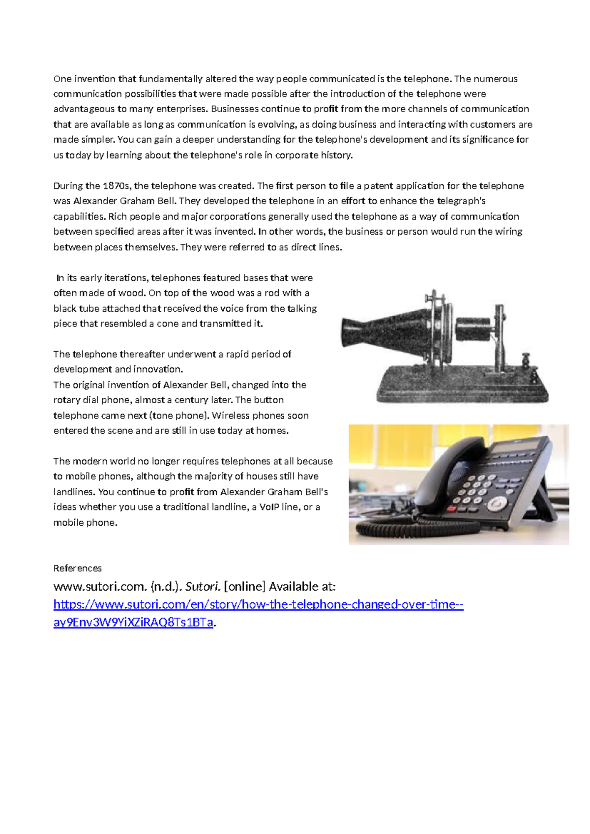 The history of the telephone - One invention that fundamentally altered ...