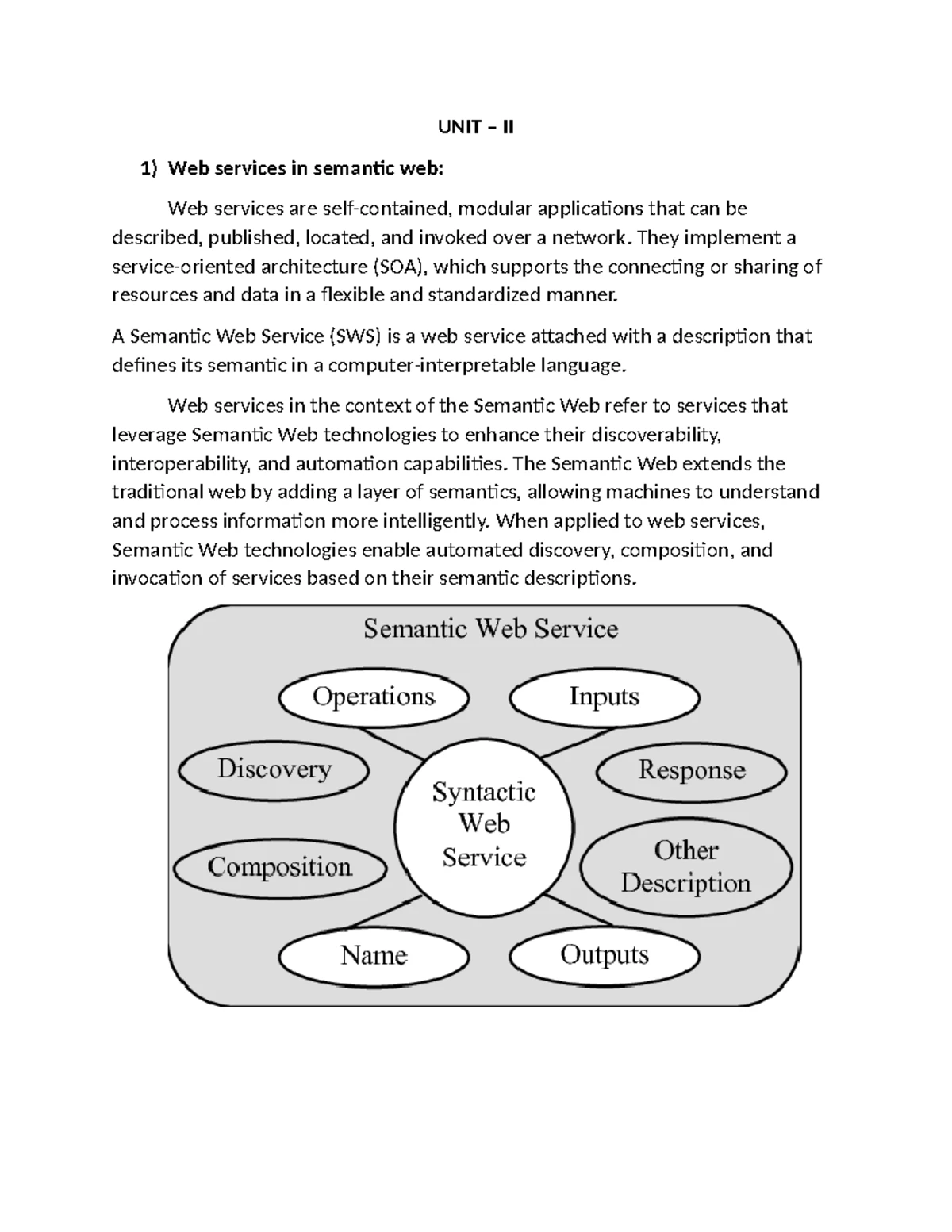 Semantic Web Unit - IV - UNIT – IV Taxonomies and Ontologies Taxonomies ...
