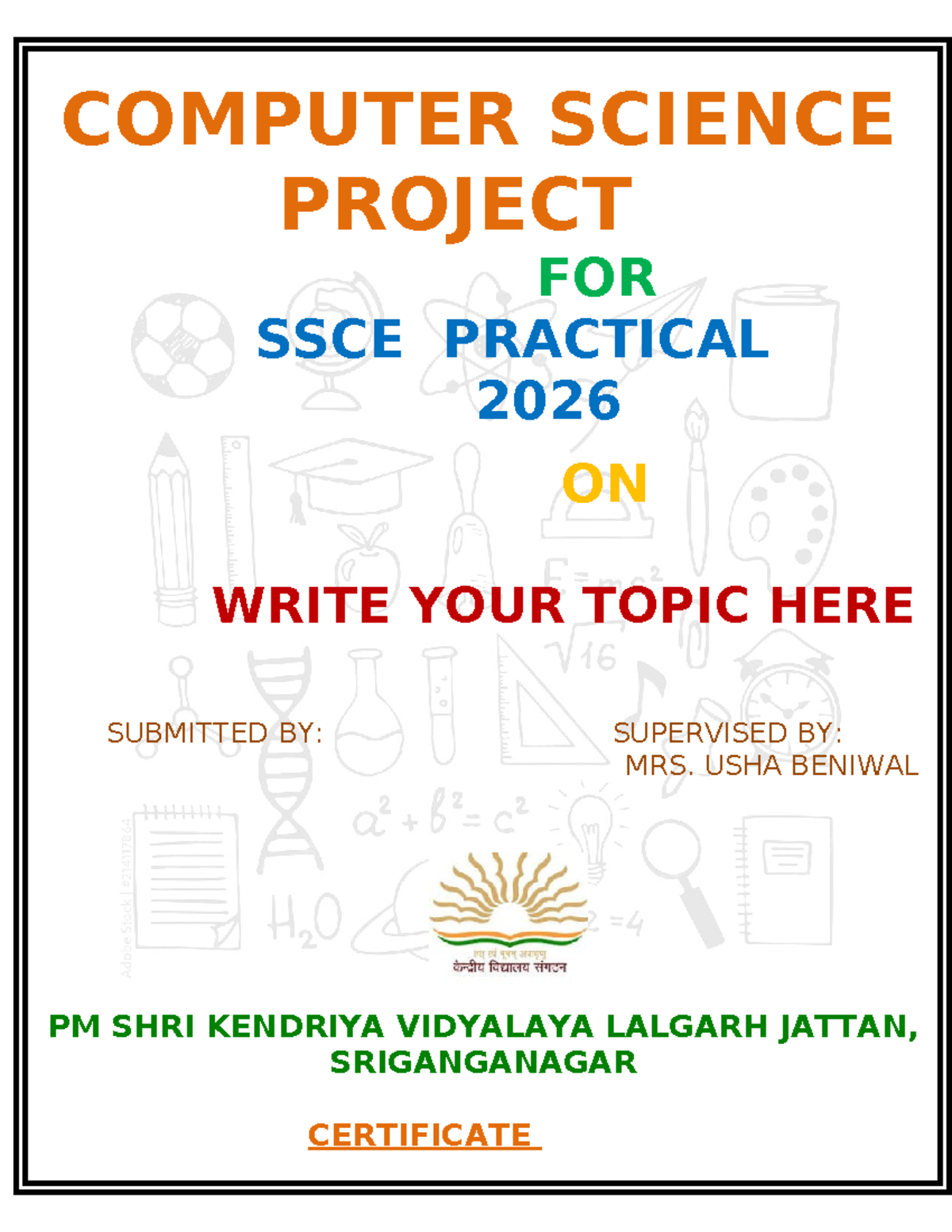 CS Project for SSCE Practical 2026: System Overview and ...