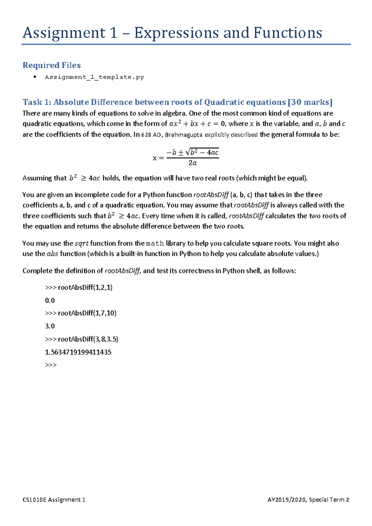 Extra Practice Assignment Warning Tt Undefined Function 32