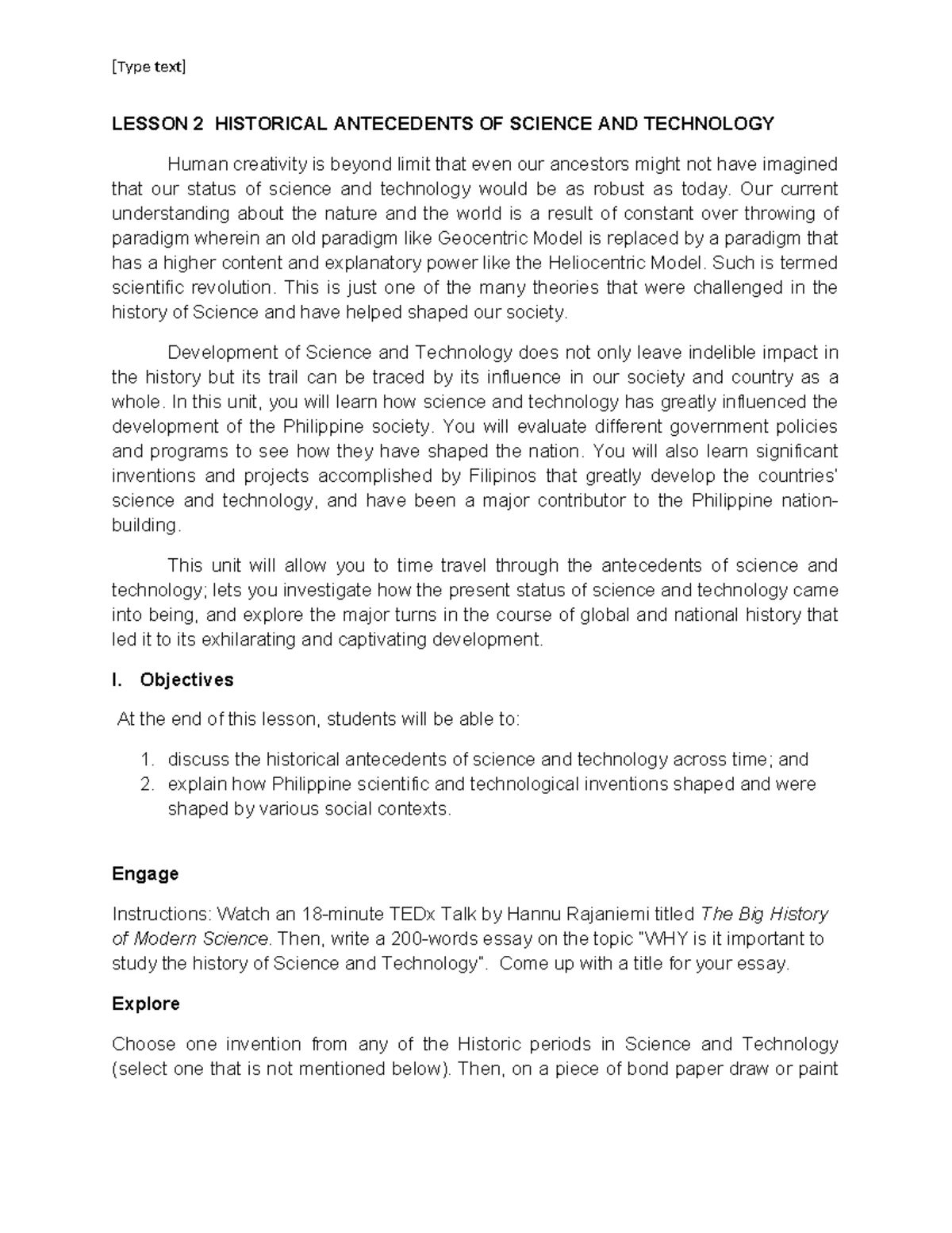 President-STS - President’s contribution to science technology and ...