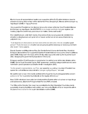 Copyreading 7 - An activity sheet for copy reading. - Exercise 1 ...
