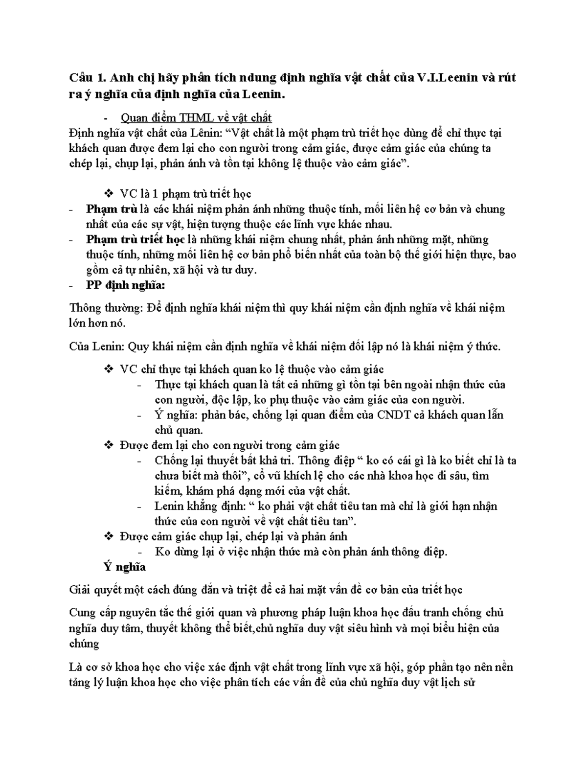 14 c%C3%A2u h%E1%BB%8Fi ph%C3%A2n t%C3%ADch - Câu 1. Anh chị hãy phân ...
