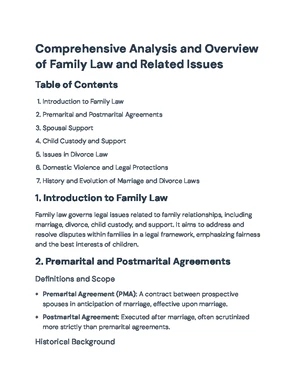 Family Law - Study Notes & Assignments - Studocu