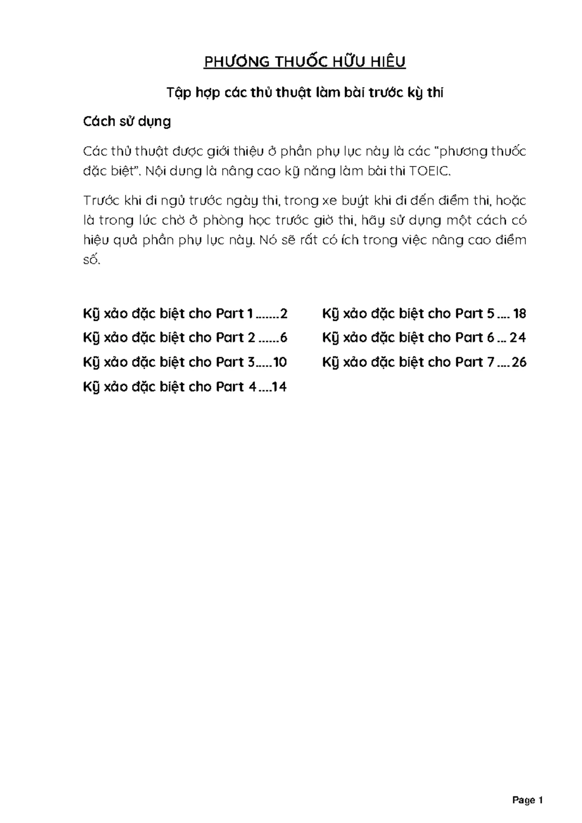 Road To Grammar Quiz 1 - TOEIC: Adjectives & Prepositions - Studocu