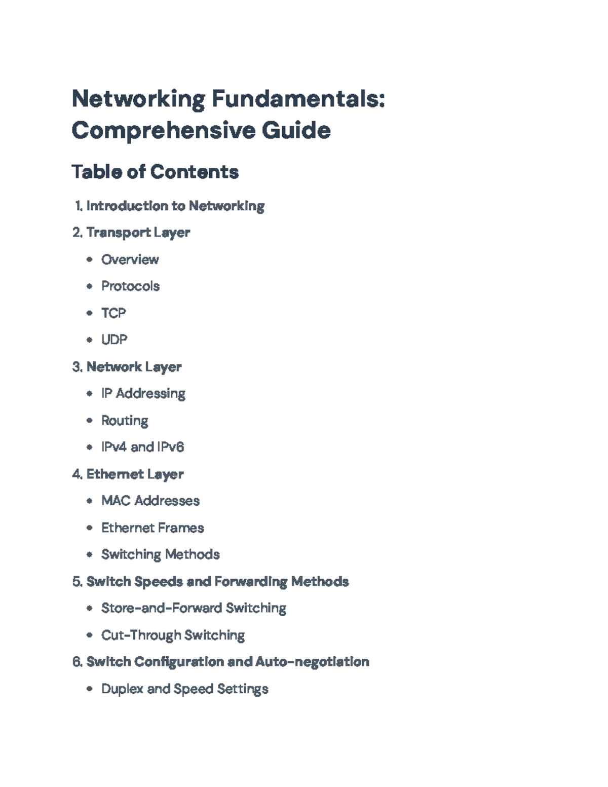 Networking Fundamentals: A Comprehensive Guide to Protocols and Layers ...