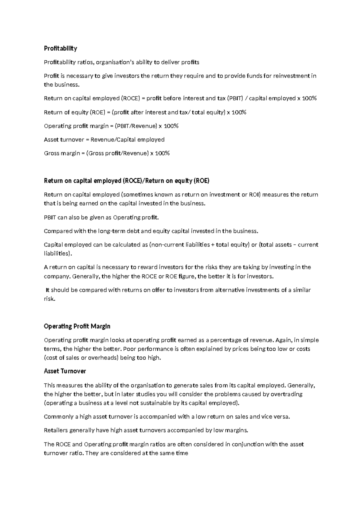 Profitability Ratios and Liquidity Analysis: Key Metrics Explained ...