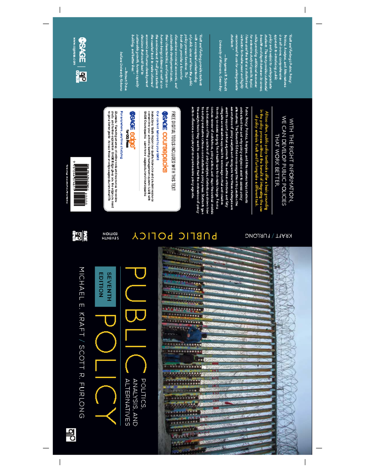 Public Policy: Politics, Analysis, and Alternatives (7th Ed.) Overview ...