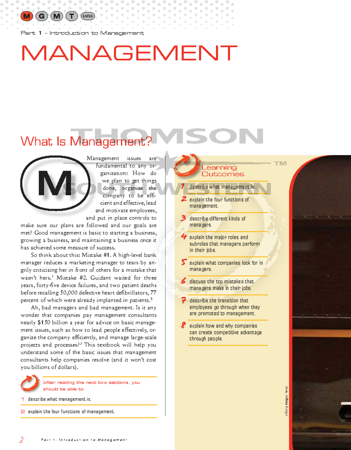 Introduction to Management - Chapter 1 Overview - Studocu