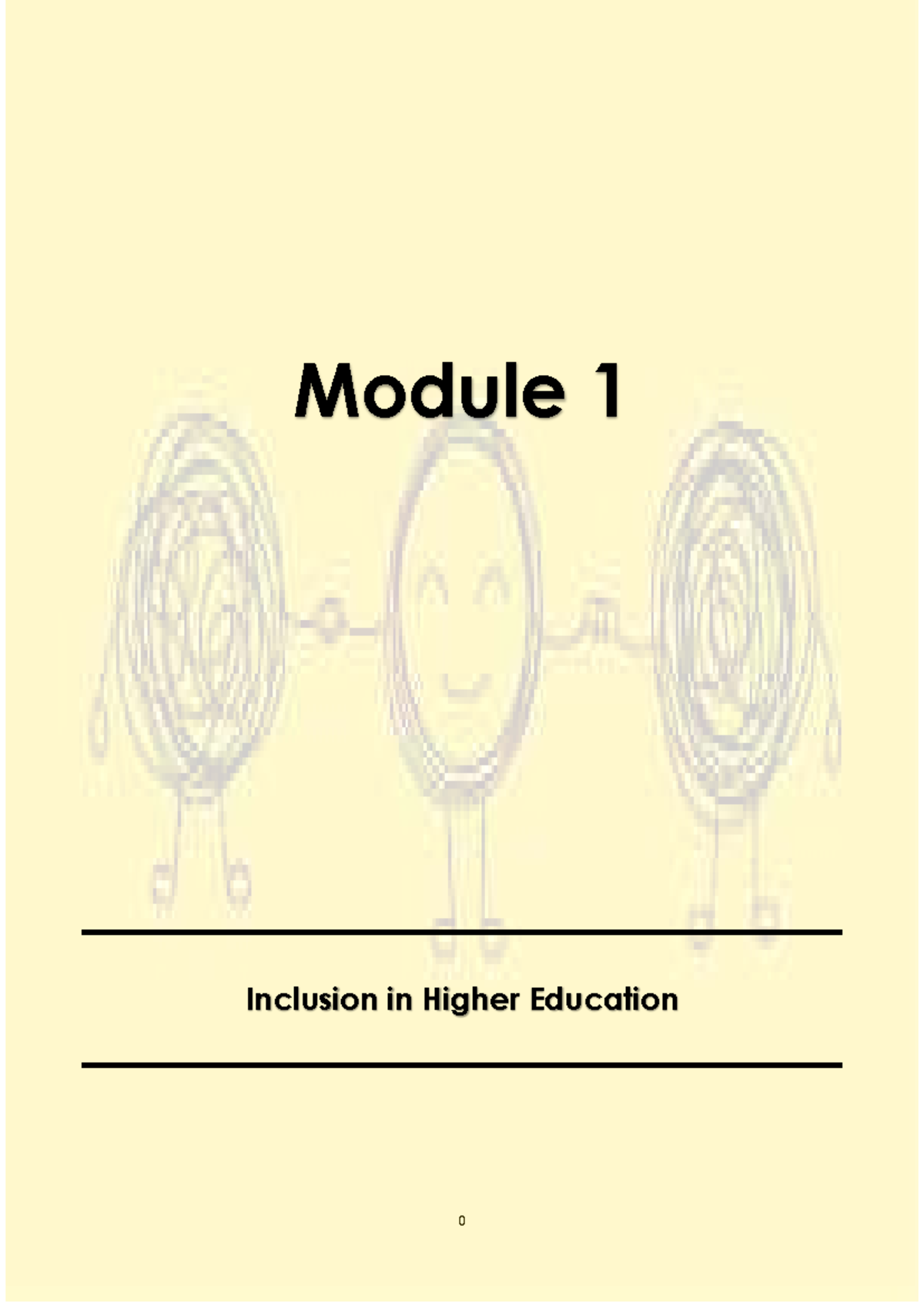 Module 1: Inclusion in higher education - Diversity and equality focus ...