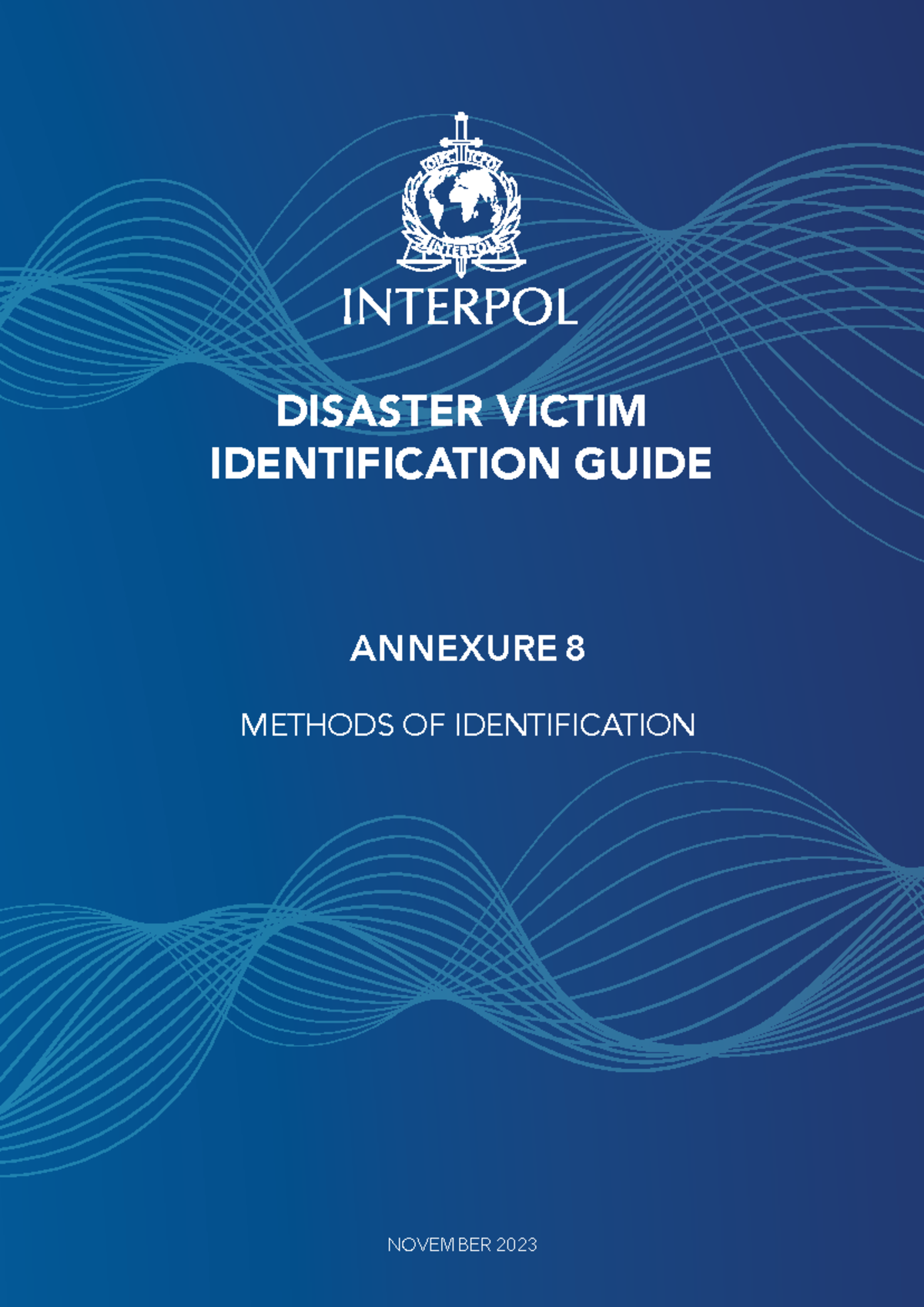 Disaster Victim Identification Methods - Annexure 8 Guide - Studocu