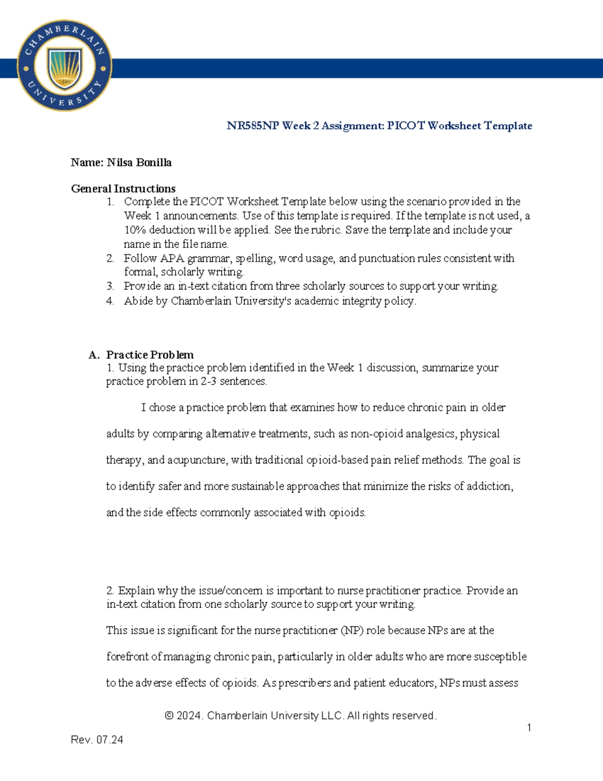 NR585NP Week 2 Assignment PICOT - Thumb 1200 1553.webp