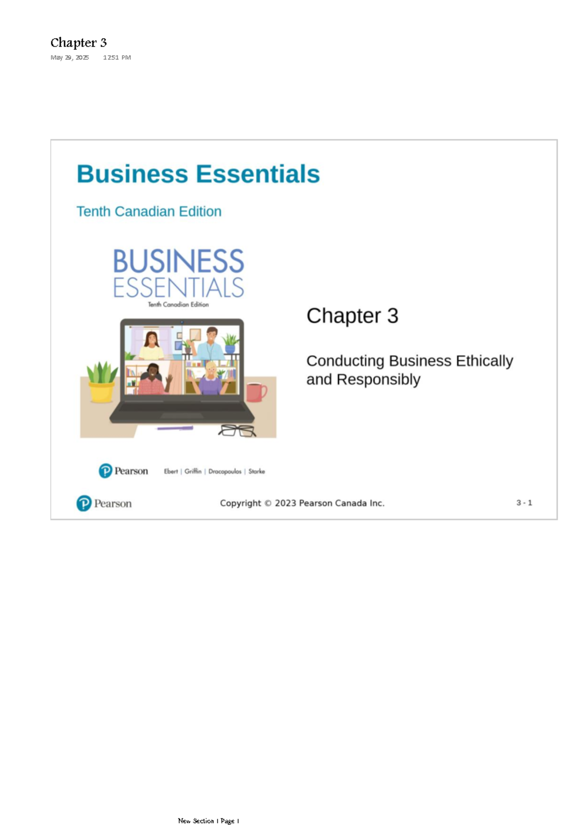Chapter 3 Lecture Notes - Key Concepts and Highlights - Studocu