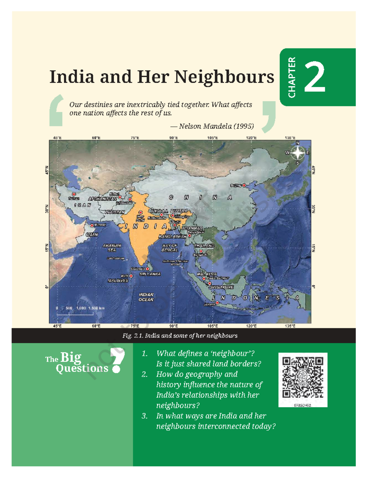 Gees202 - Chapter 2: India and Her Neighbours - A Comprehensive ...