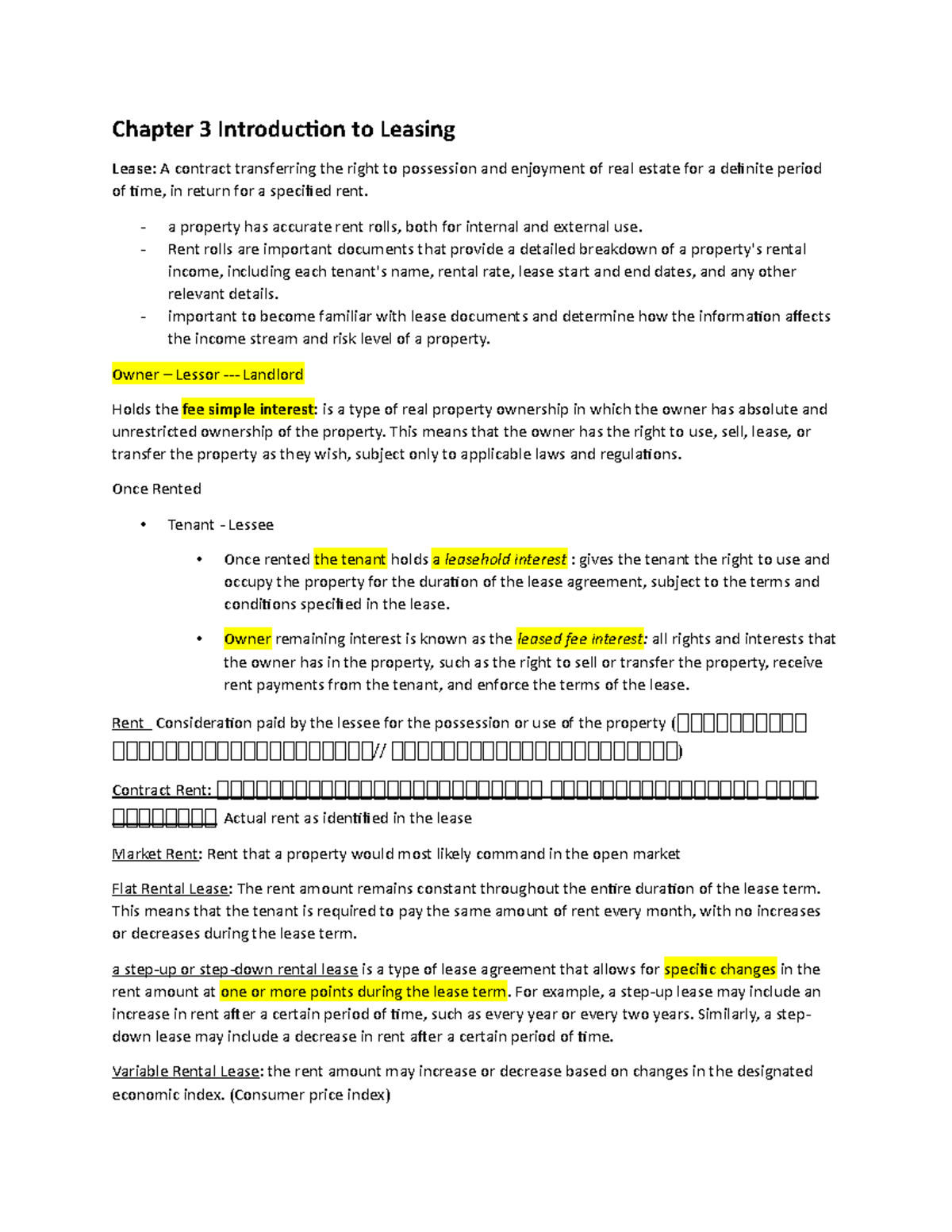 Chapter 3 Introduction to Leasing - Chapter 3 Introduction to Leasing ...