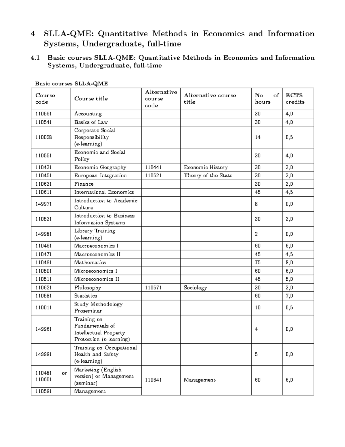 Quantitative Methods in Economics & Info Systems (Undergrad) - 2023/24 ...