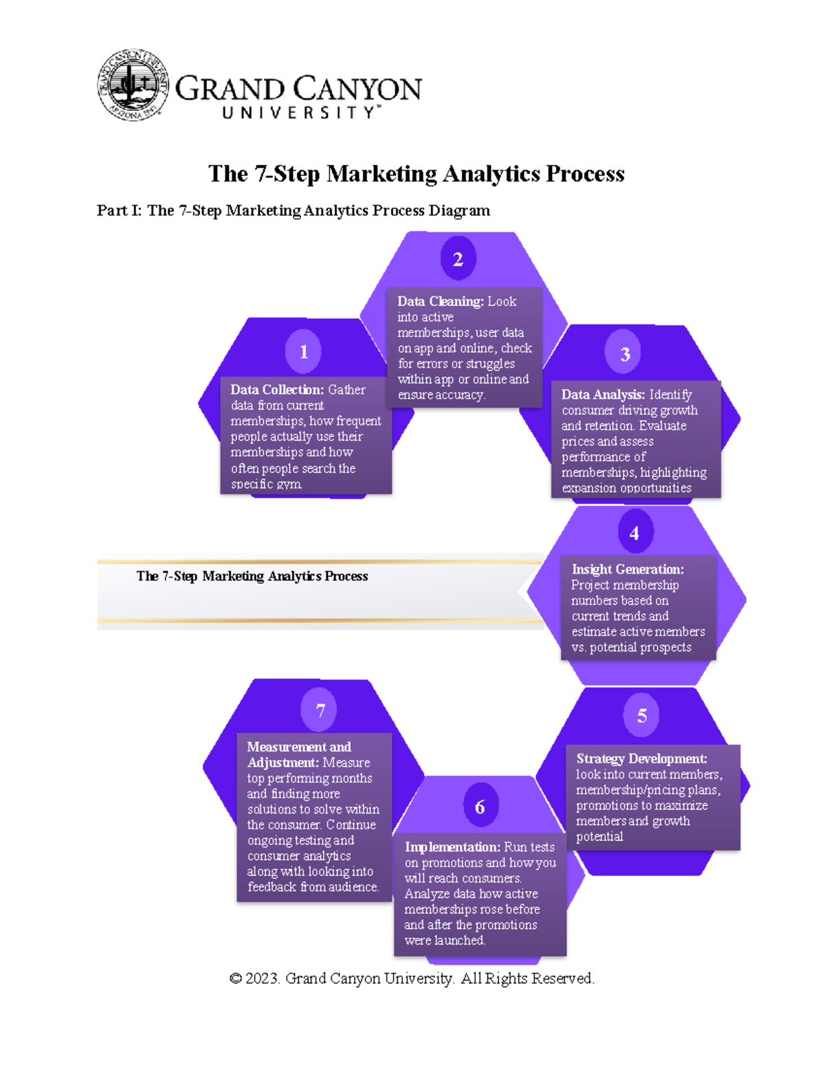 MKT 315 RS T3 Comprehensive Guide to the 7-Step Marketing Analytics ...