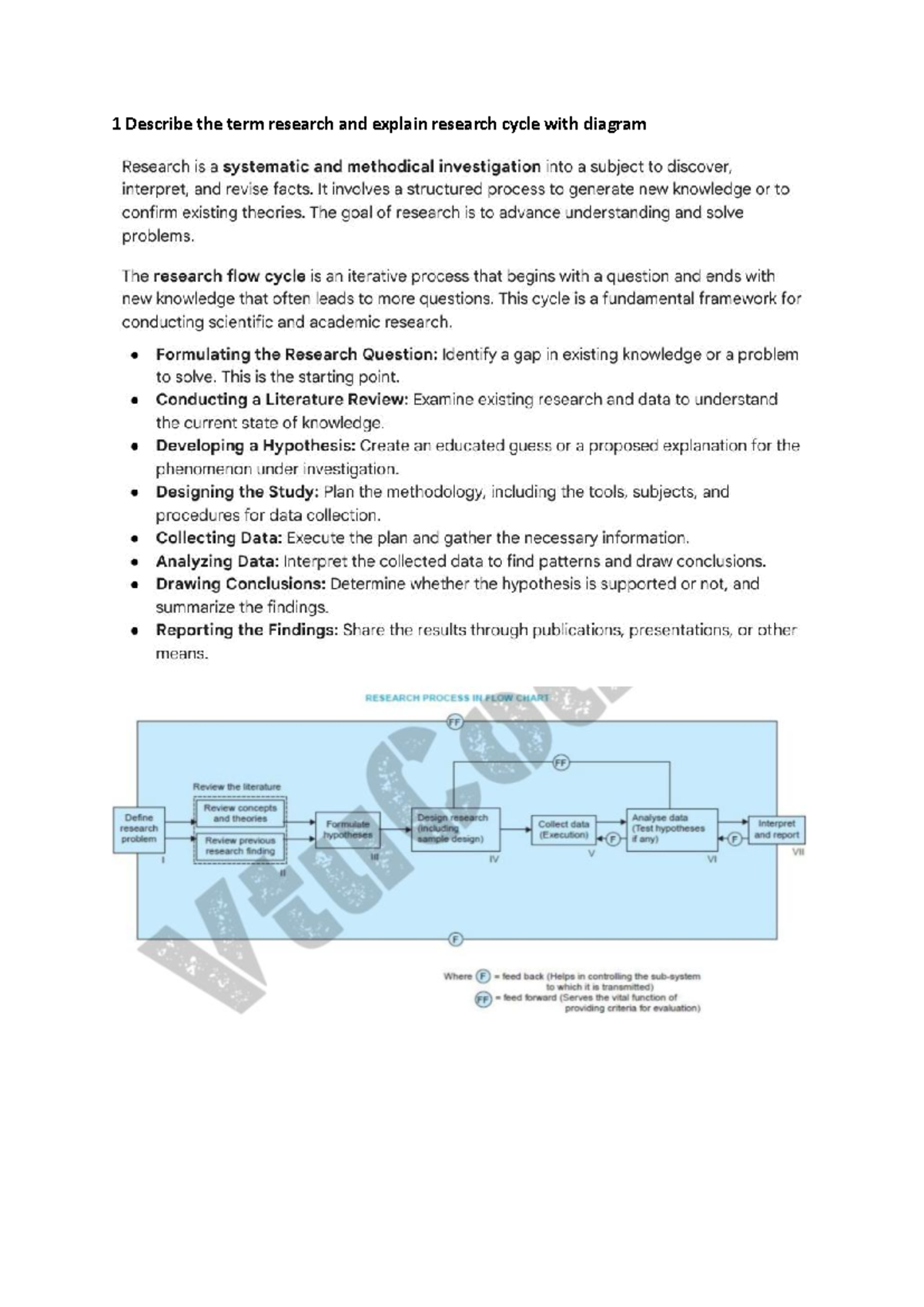 Research Methodology (RM) Notes: Key Concepts and Ethical ...