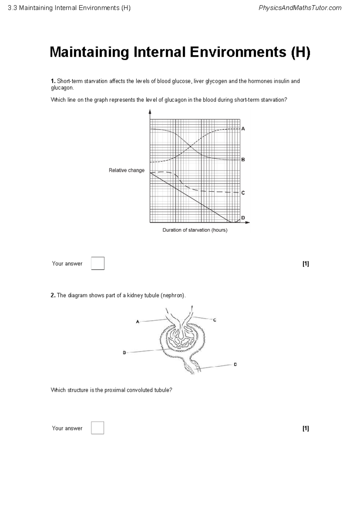 3.3 Maintaining Internal Environments (H) Question Paper - Studocu