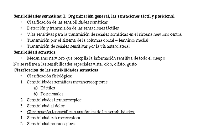 Capa 48 - Sensibilidades Somáticas: Organización y Transmisión en el ...