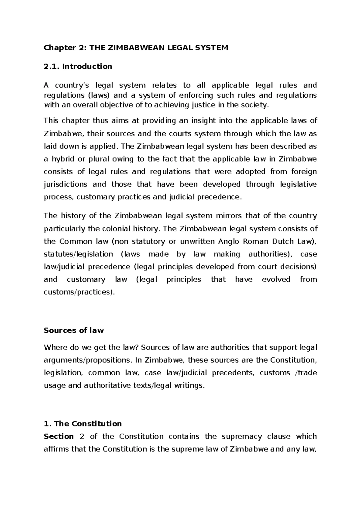 Company Law 101 - Chapter 1 Lecture Notes on Legal Principles - Studocu