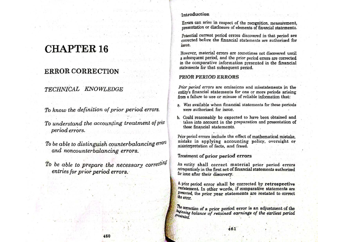 Advacc-Error-Correction: Understanding Prior Period Errors and Their ...