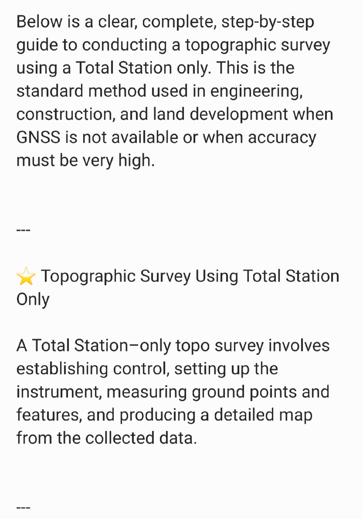 Topographic Survey Guide Using Total Station: Methods & Best Practices ...