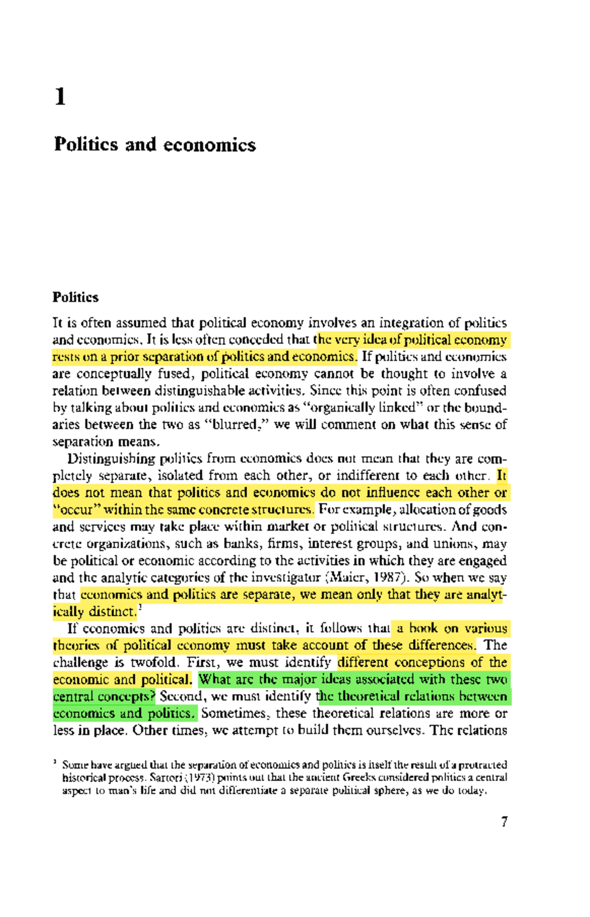 POL101: Understanding Political Economy: The Interplay of Politics and ...