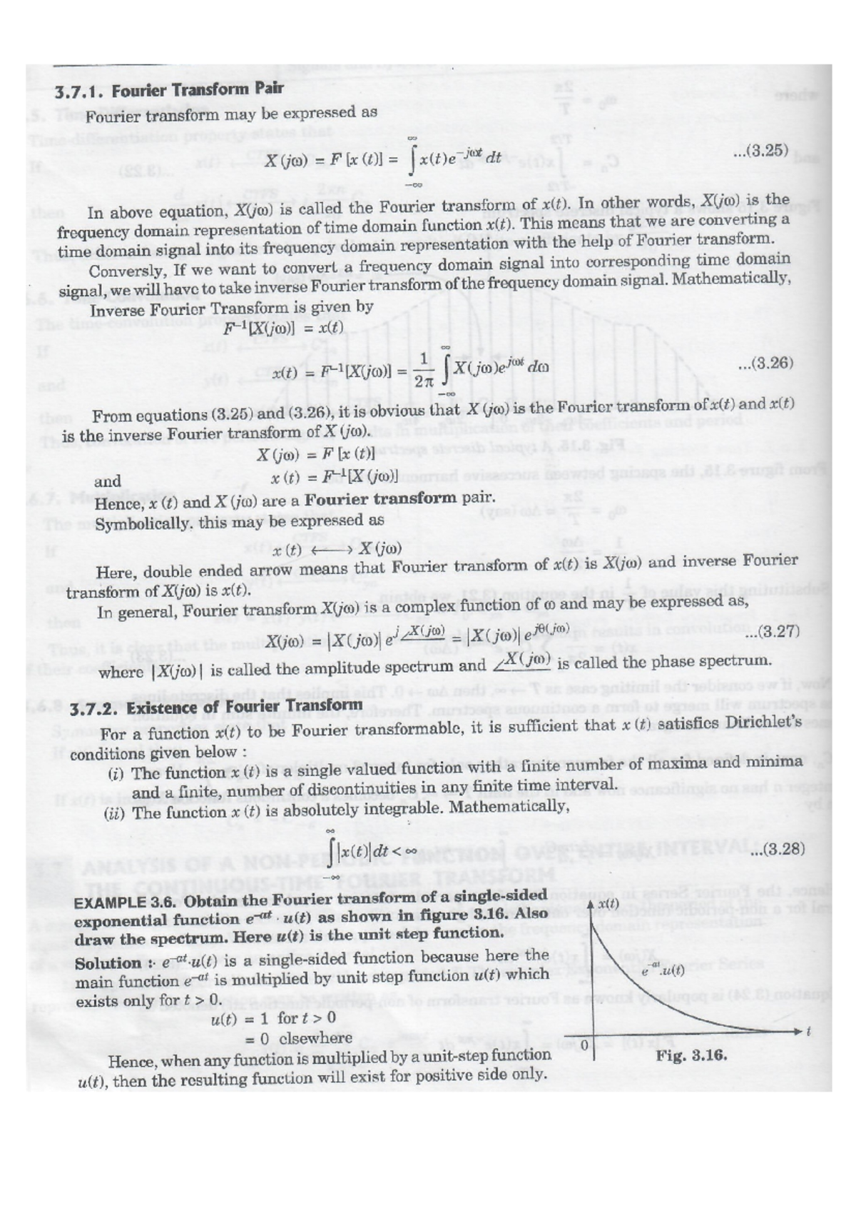 Fourier Series and Transform Concepts - EE 3.7.1 - Studocu