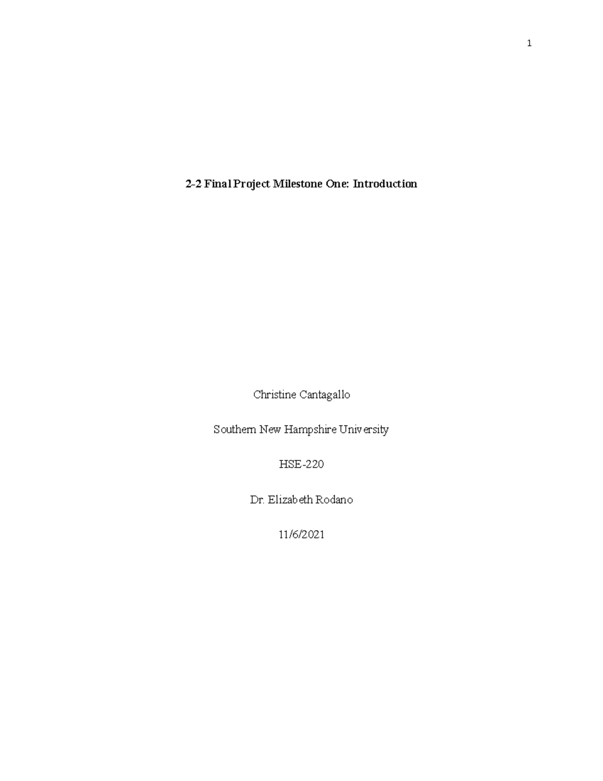 HSE-220 Final Project Milestone One: Addressing Transportation Issues ...