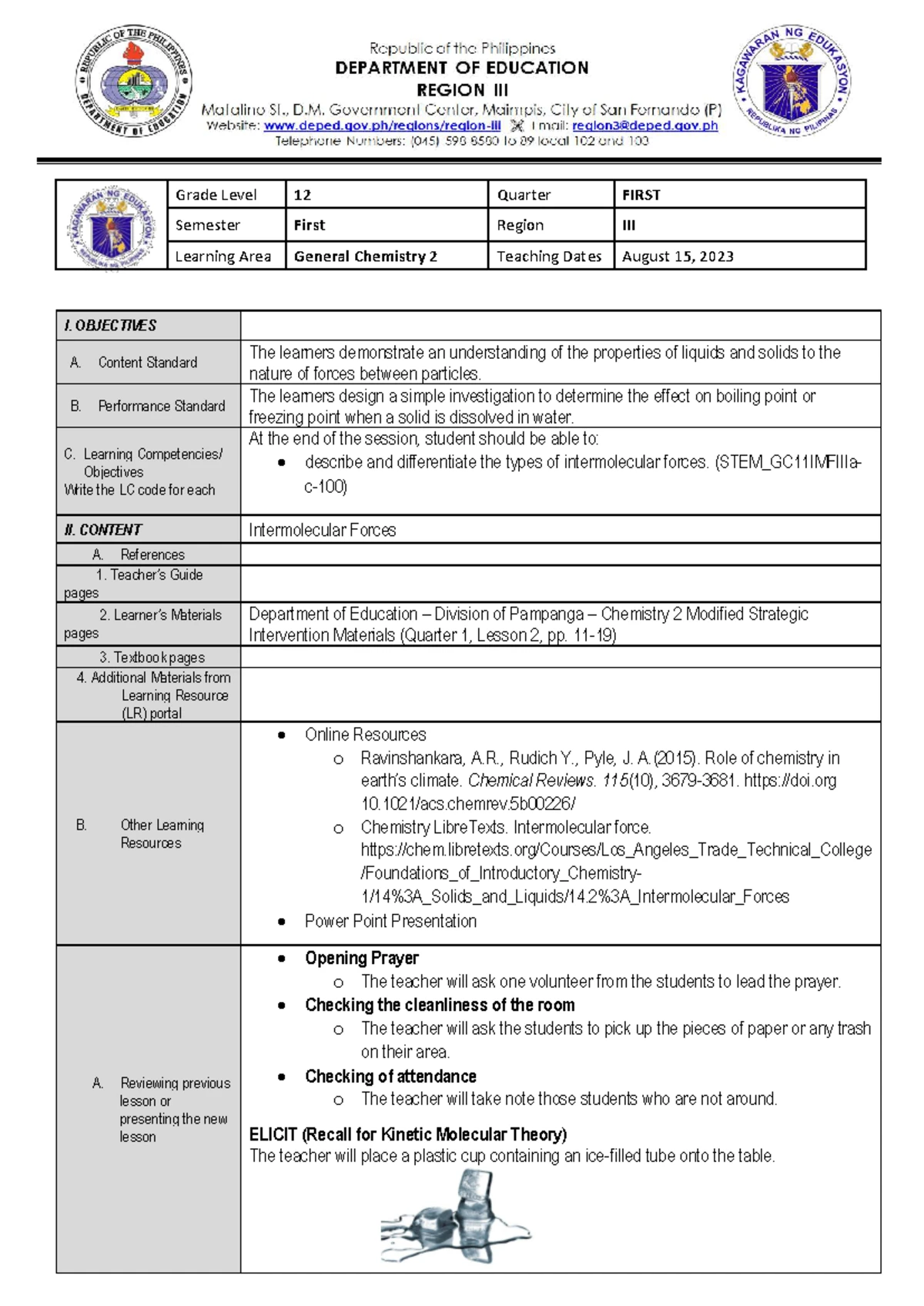 Grade 8 Lesson Plan: Mastering Cohesive Devices in Speeches - Studocu