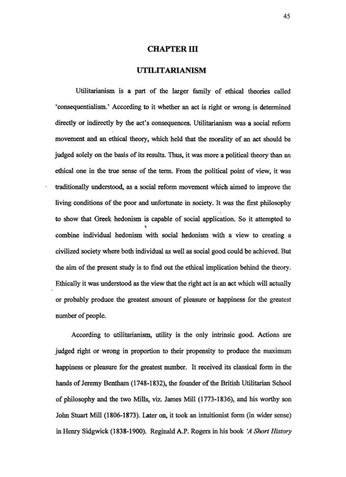 Utilitarianism: The Ethical Theory of Greater Good Explained - Studocu, image size:1200x1650