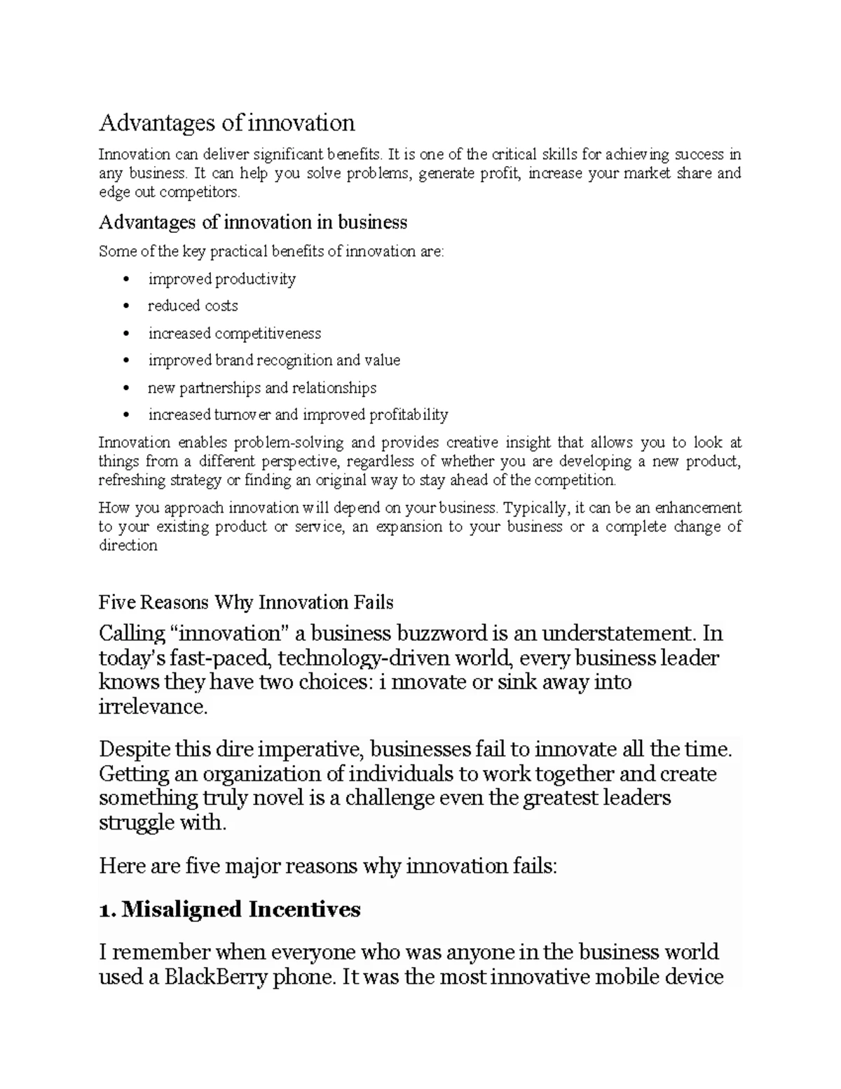 Unit 4: Innovation & Entrepreneurship Strategies - CS803(D) Notes - Studocu