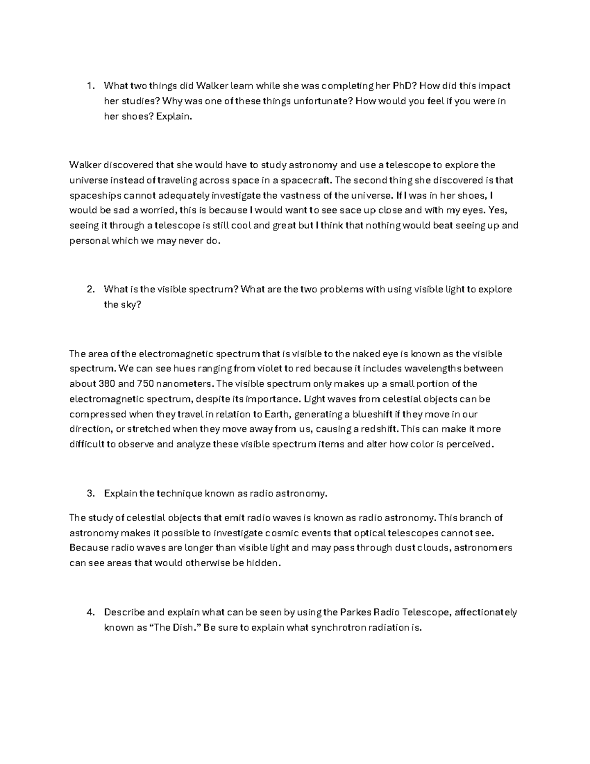 Unit 5 Lab Astronomy Exploring Celestial Phenomena Through Radio Waves