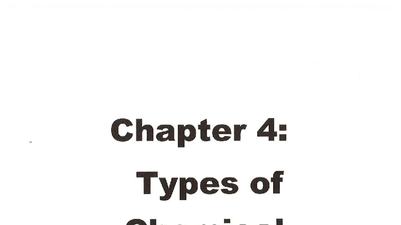 AP Chemistry Chapter 4: Types of Reactions & Stoichiometry Practice ...