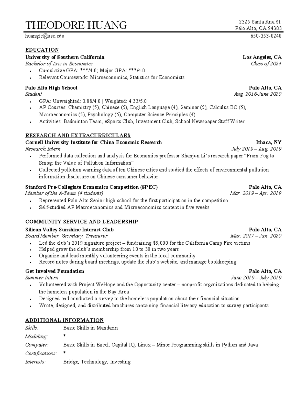 Wso undergrad resume templatev - Thumb 1200 1553 